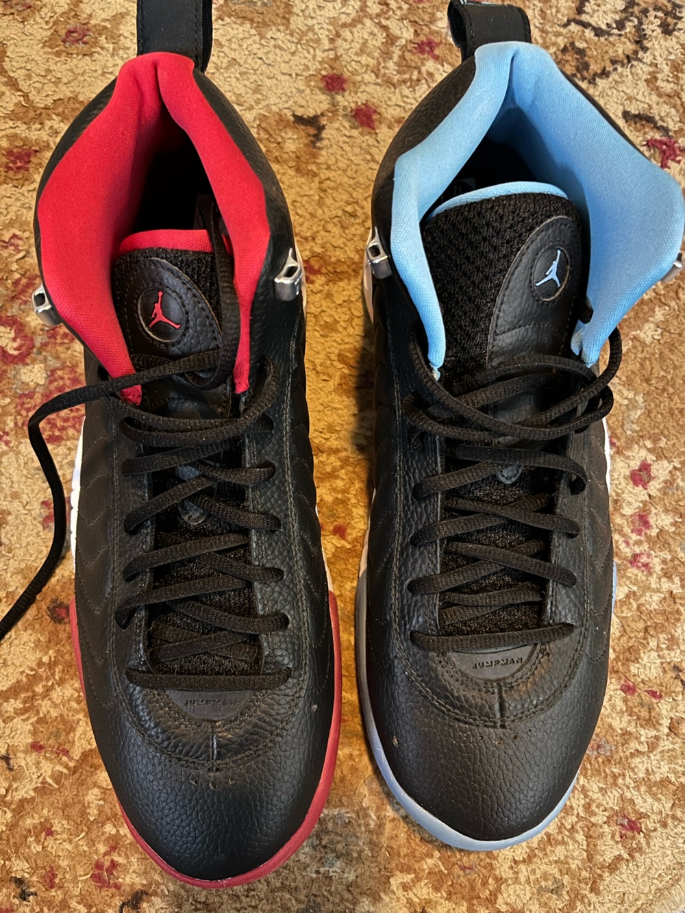 Nike Air Jordan Jumpman Swift Retro Black Gym Red University Blue Size 12 (CK000